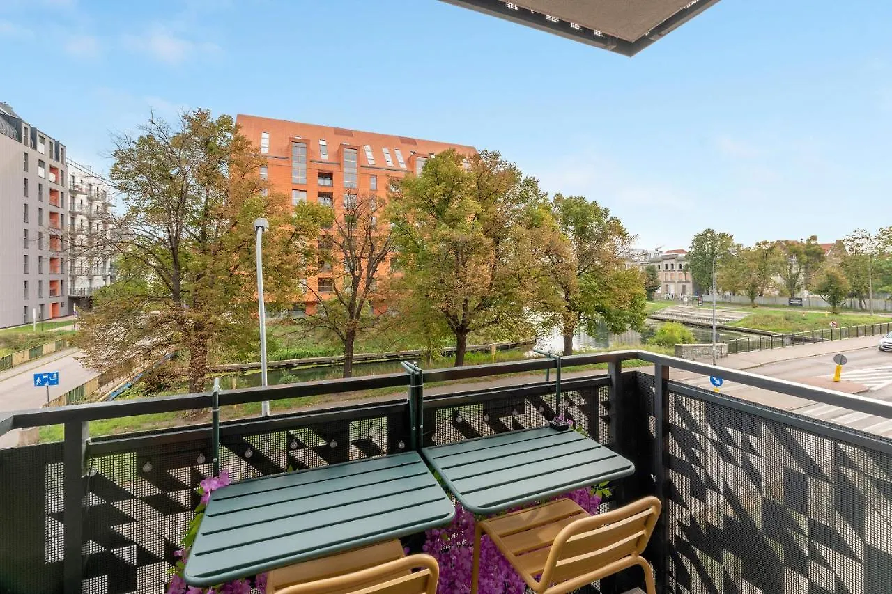 גדנסק Dwie Motlawy Riverside & City Center By Downtown Apartments